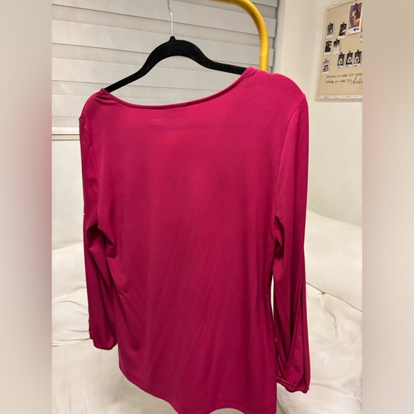 JM Collection blouse - Picture 2 of 3